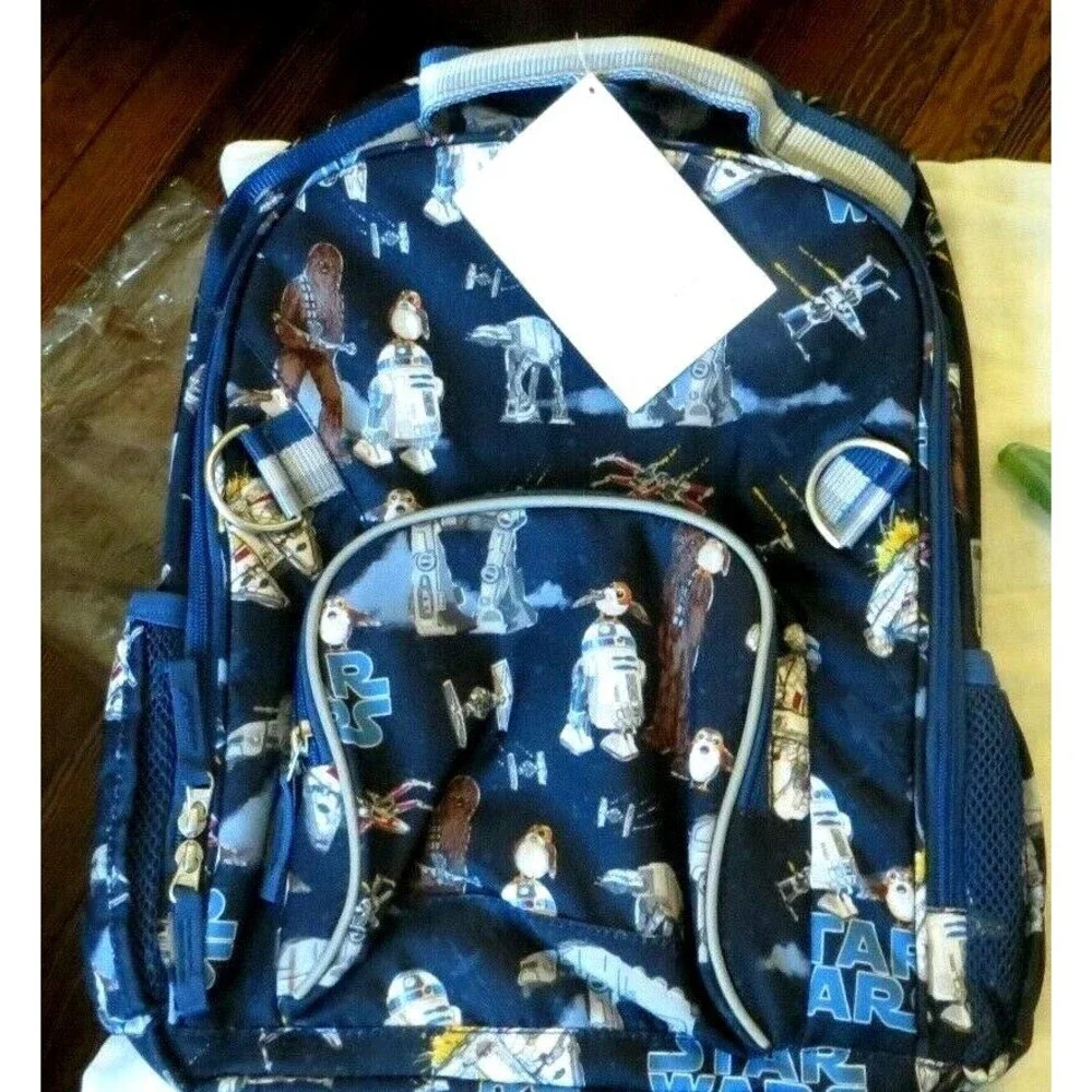 Pottery Barn school disney STAR WARS travel BACKPACK Solo Space+LUNCH+WATER  .